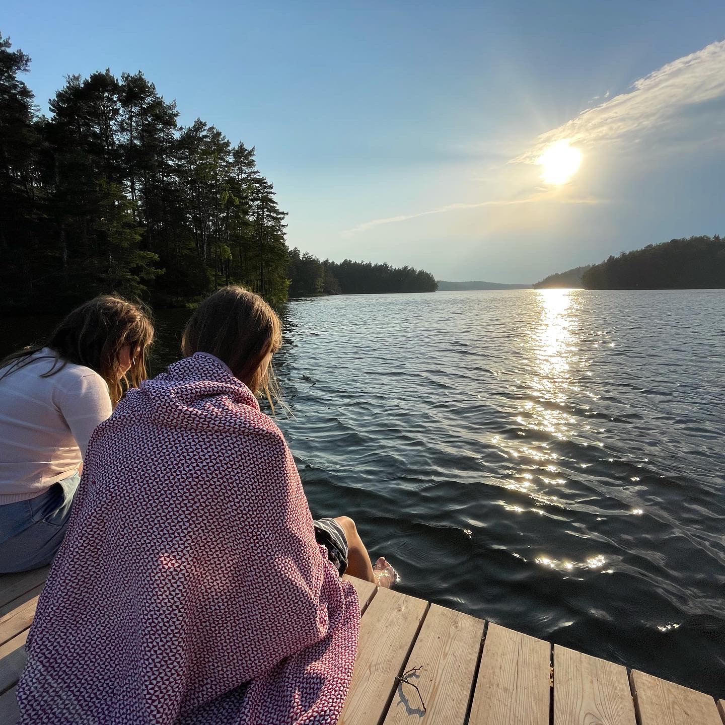 bad från flotte