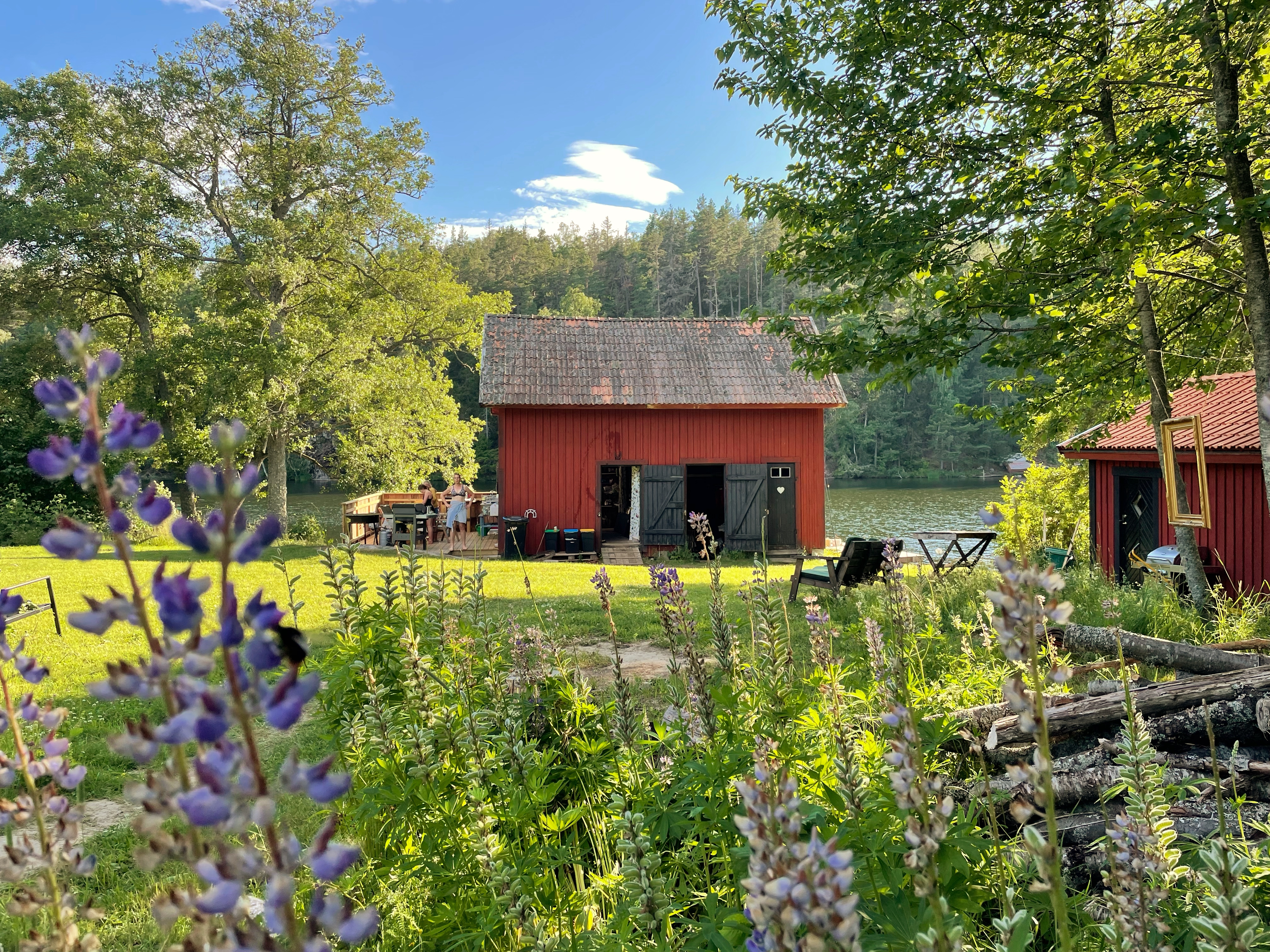 Magasinet med veranda